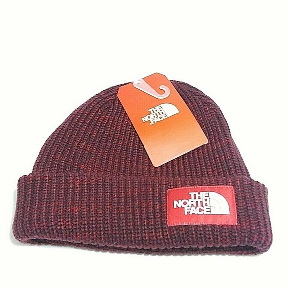 The North Face Other - The North Face Salty Dog Beanie Deep Garnet Red